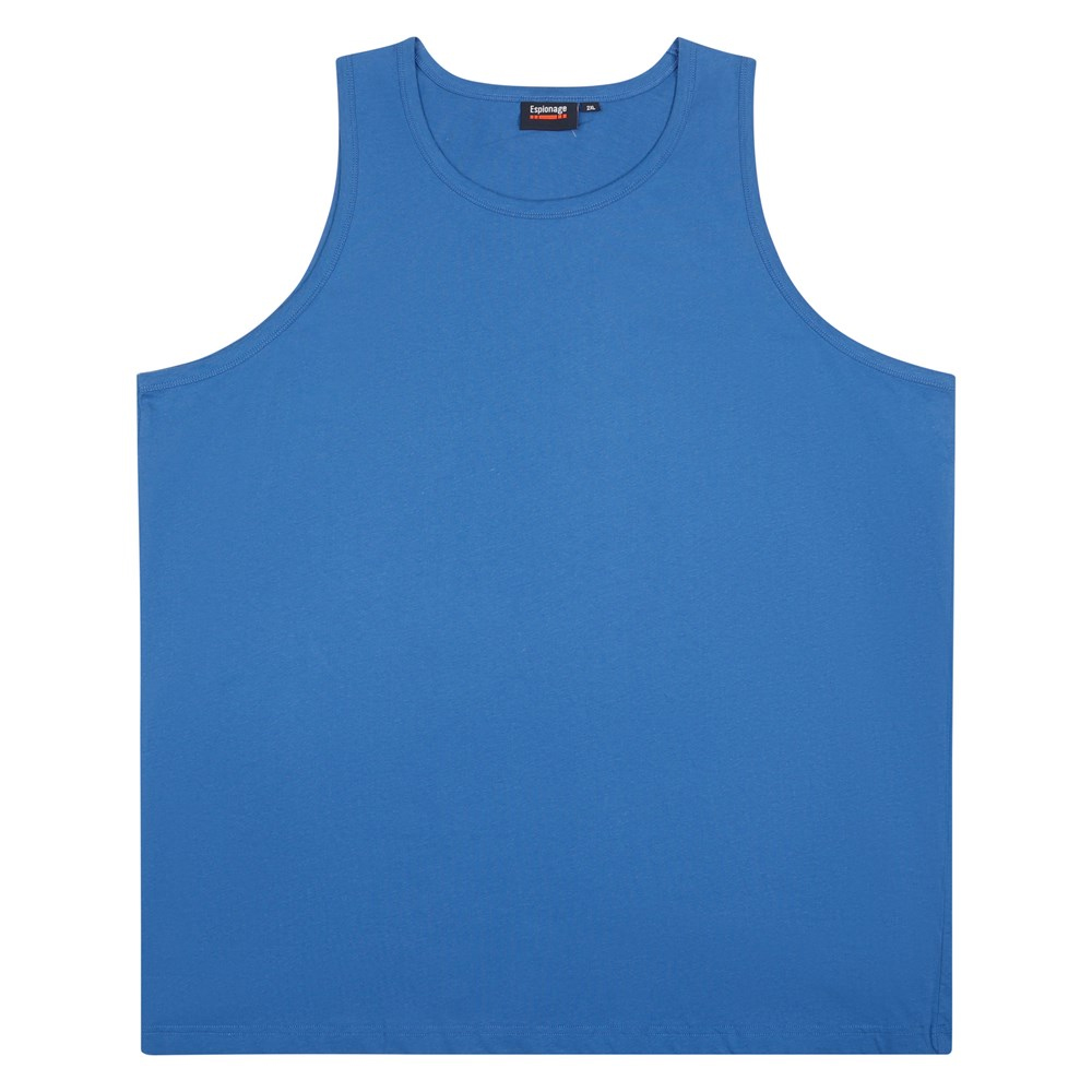 A10101 Espionage Premium Sports Vest (Royal), Colour: Royal / Size: 6XL 62/64